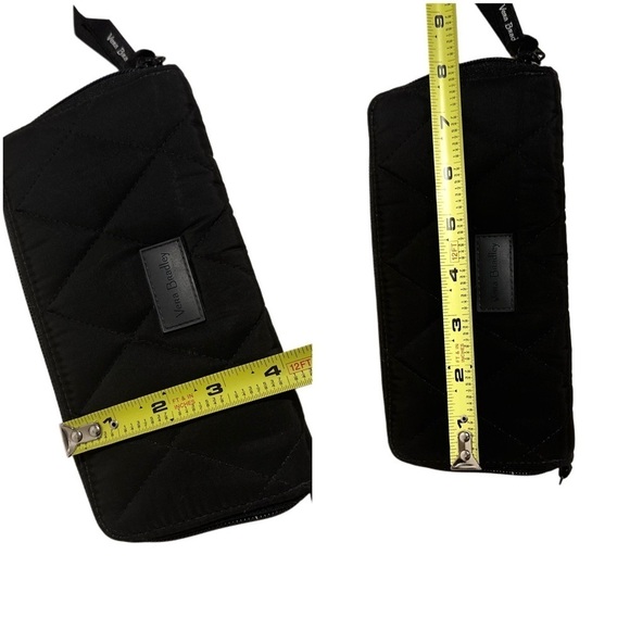 Vera Bradley Ultralight Black Go Ahead Crossbody, Wallet, ID,Lanyard Set Soldout - Picture 7 of 14